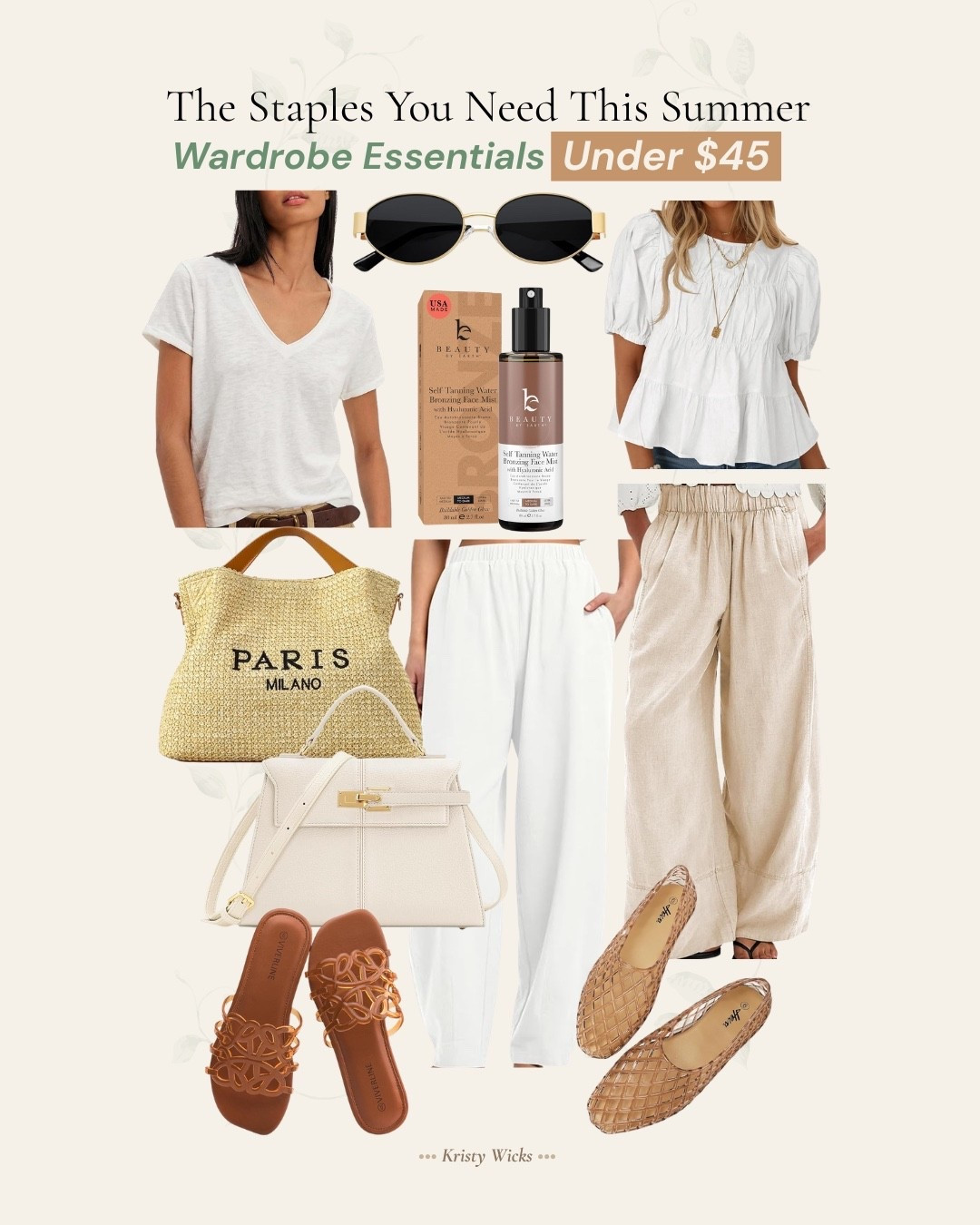 The staples you need this summer! 
Under $45!

#LTKSaleAlert #LTKTravel #LTKSeasonal