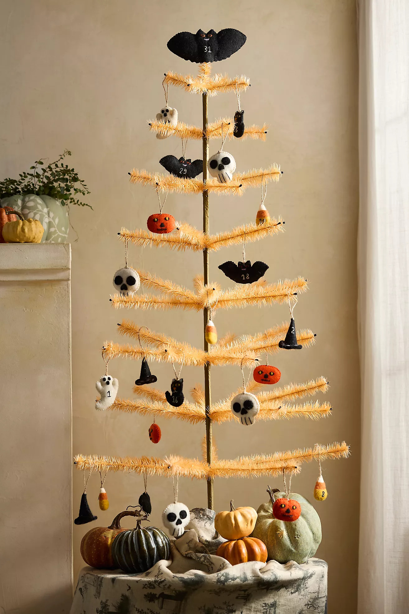 Terrain Halloween Feather Tree | Anthropologie (US)