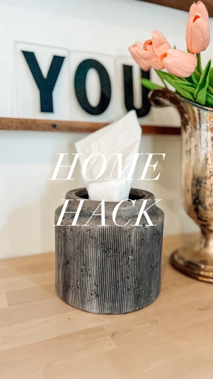 Home hack, tissue box hack, decor hack, Walmart pot, tissue storage, tissue box, Walmart finds

#LTKhome