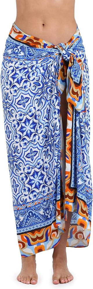 La Blanca Womens Pareo Wrap Swimsuit Cover Up | Amazon (US)