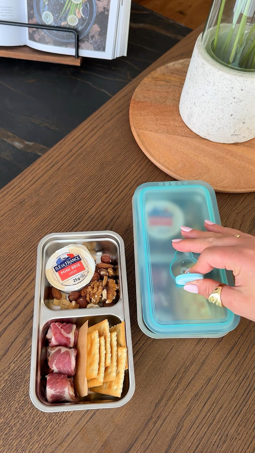 These Grab and Go Snack Containers are stainless steel (not plastic!) and perfect for snacks during the summer, school and work! 

#LTKFindsUnder50 #LTKHome #LTKSeasonal