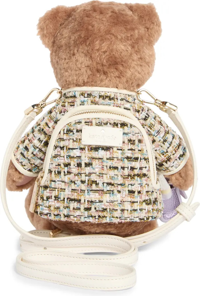 Kate Spade New York katey bear tweed crossbody bag | Nordstromrack | Nordstrom Rack