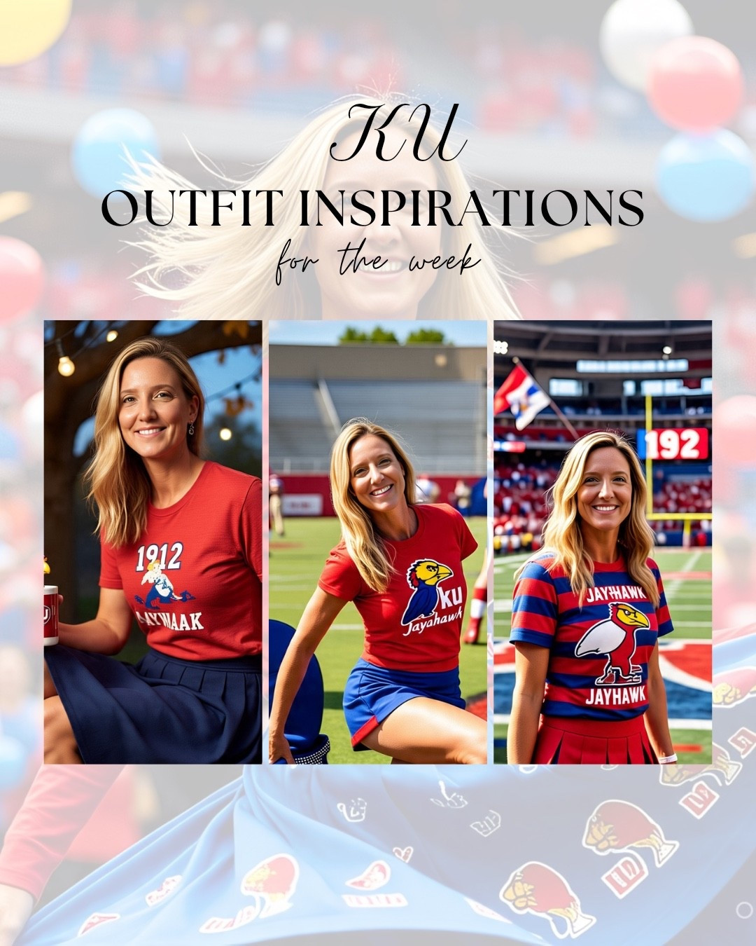 KU football is around the corner! 💋

#LTKFindsUnder50 #LTKActive #LTKSeasonal