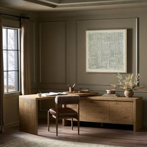 Esperance Rotating Desk (70") | West Elm (US)