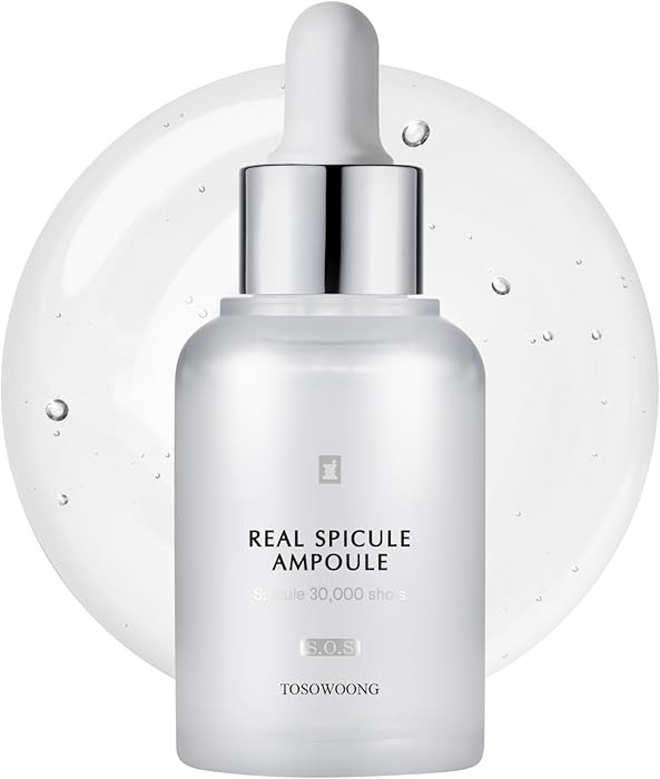 TOSOWOONG Real Spicule Ampoule with 30,000 Shots, Niacinamide, Panthenol, Liquid Skin Booster Ser... | Amazon (US)