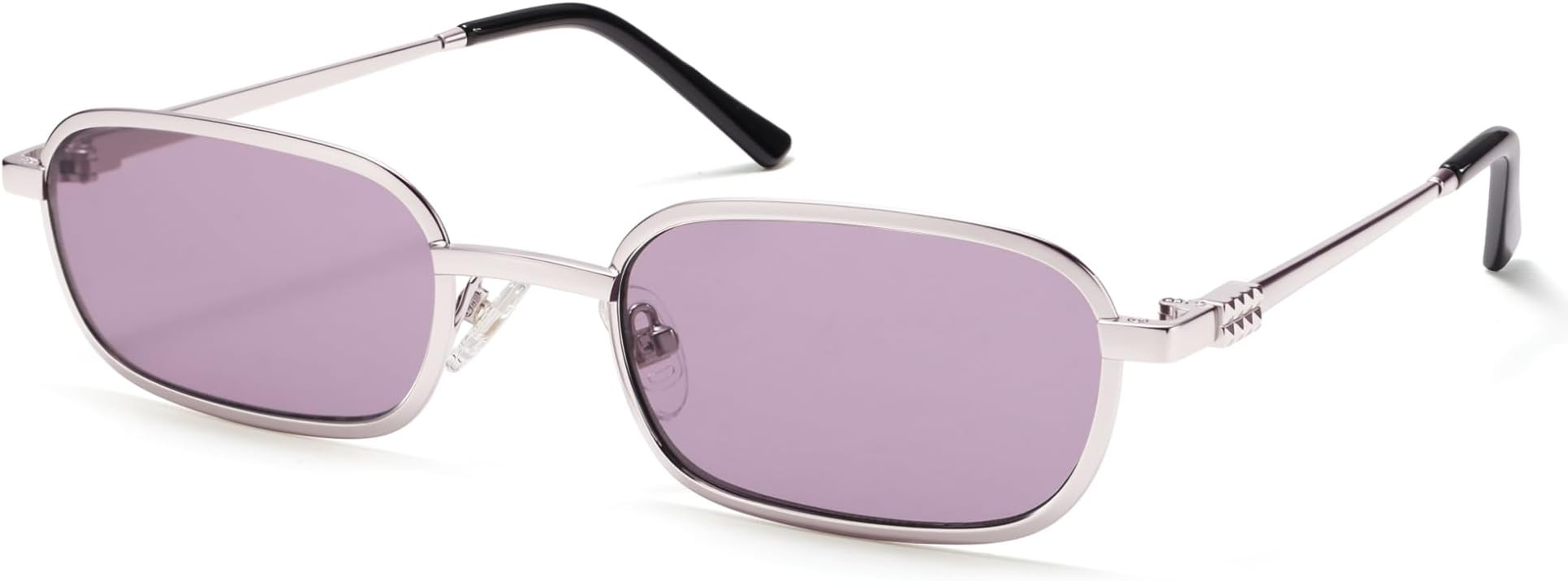 Appasssal Retro Small Rectangle Sunglasses Women Men AP3761 | Amazon (US)