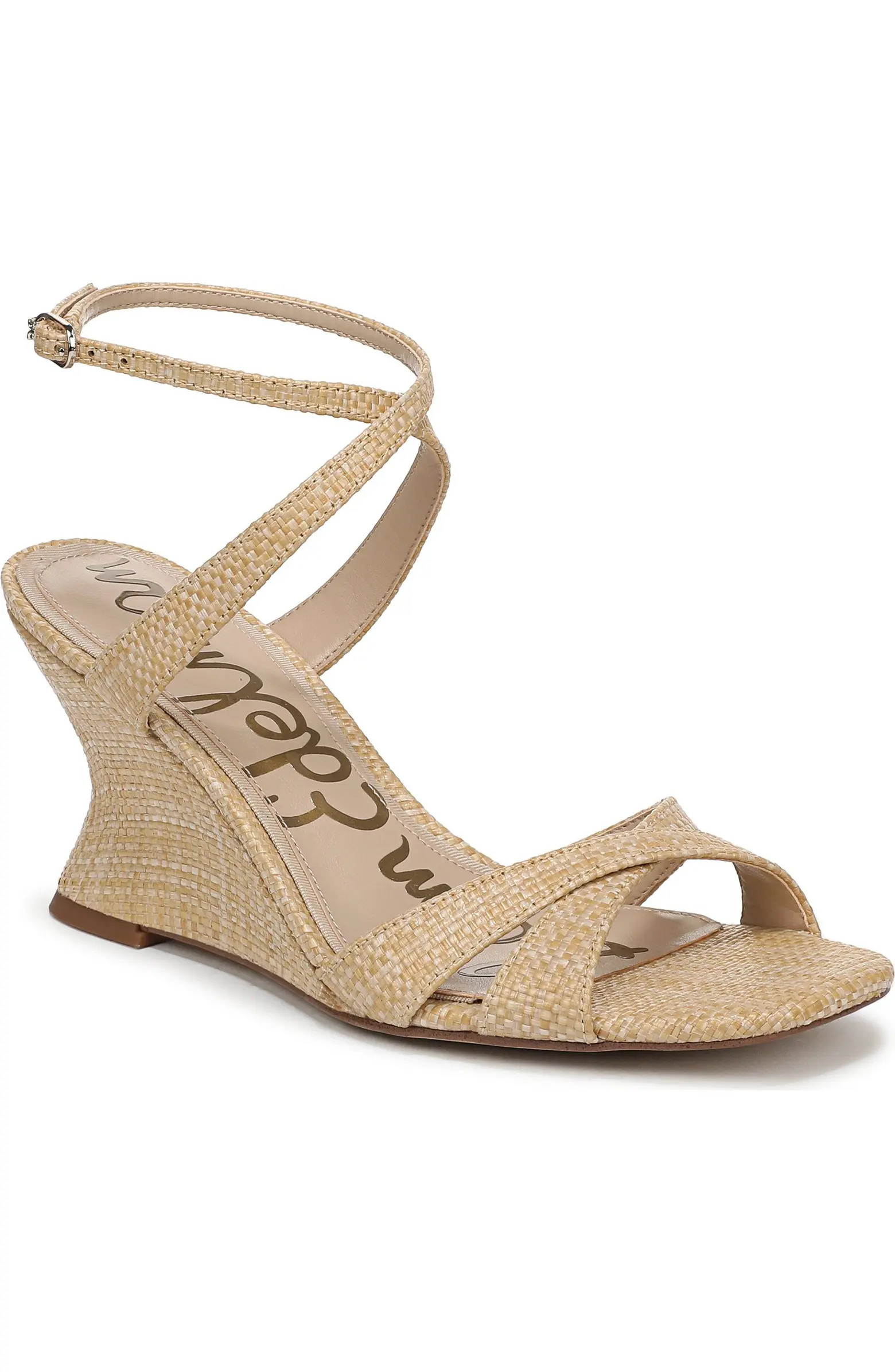 Davi Ankle Strap Wedge Sandal (Women) | Nordstrom