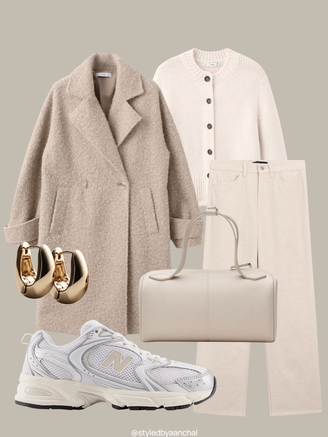 Neutral cream sporty chic outfit


New balance 530
Sporty chic outfit
Mango
Hm
Beige coat

#LTKFindsUnder100 #LTKootd #LTKgrwm