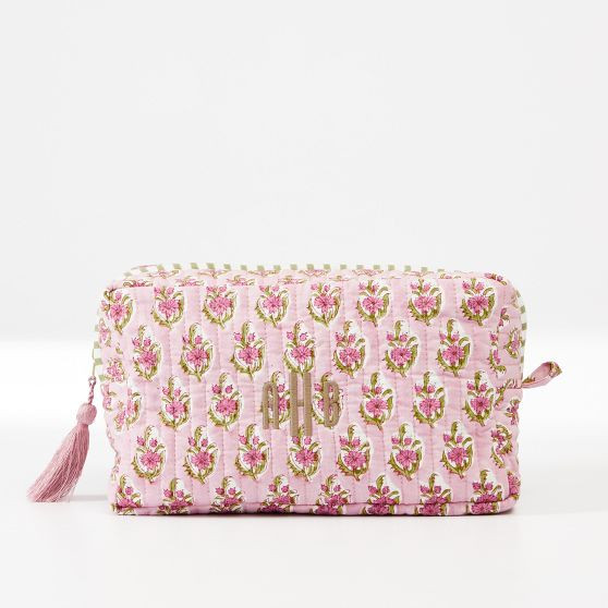 Block Print Travel Pouch | Mark and Graham