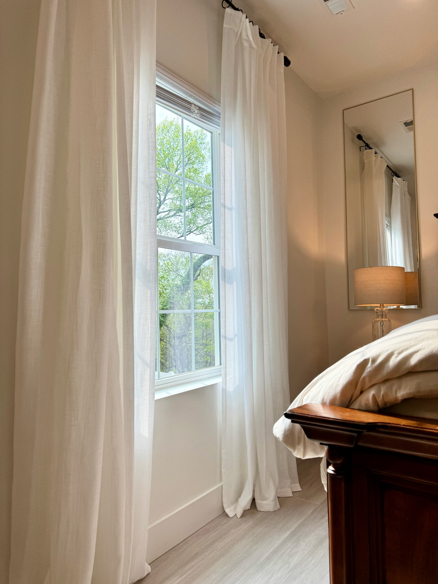 Classic white curtains🤍 

#LTKhome