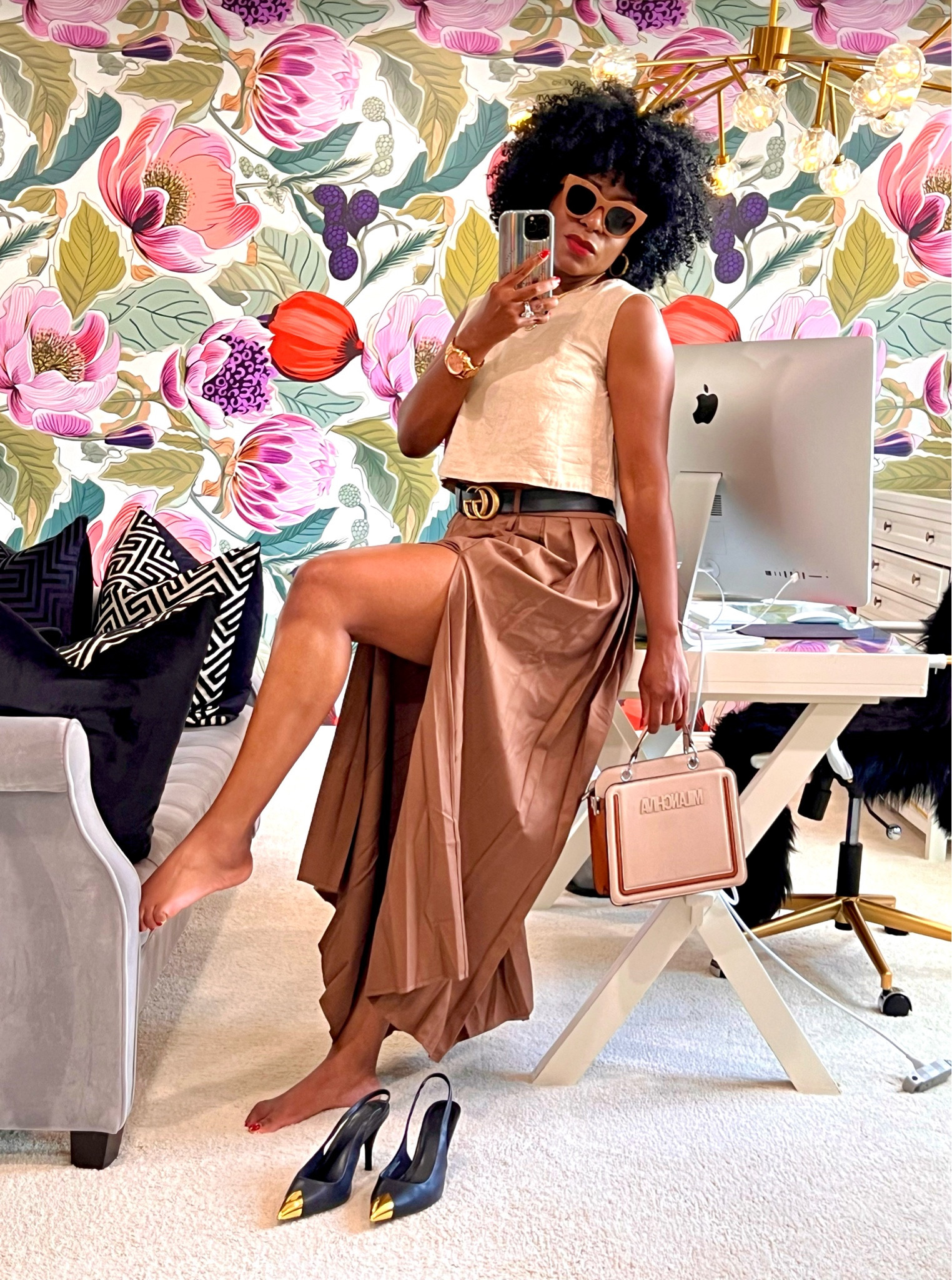 Sunglasses , maxi skirt, brown dress, brown tote bag

#LTKItBag #LTKStyleTip