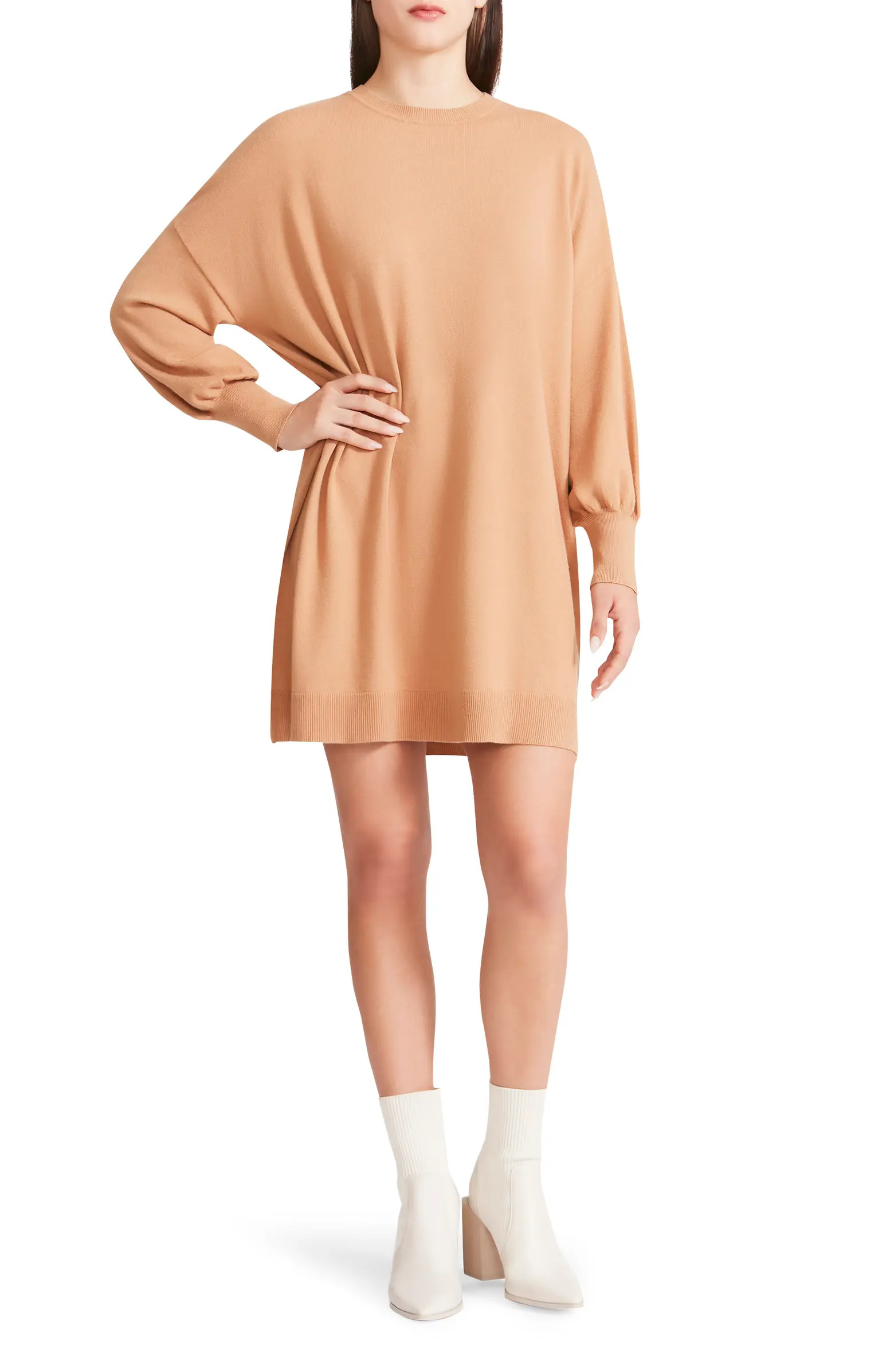 Olivia Long Sleeve Sweater Minidress | Nordstrom