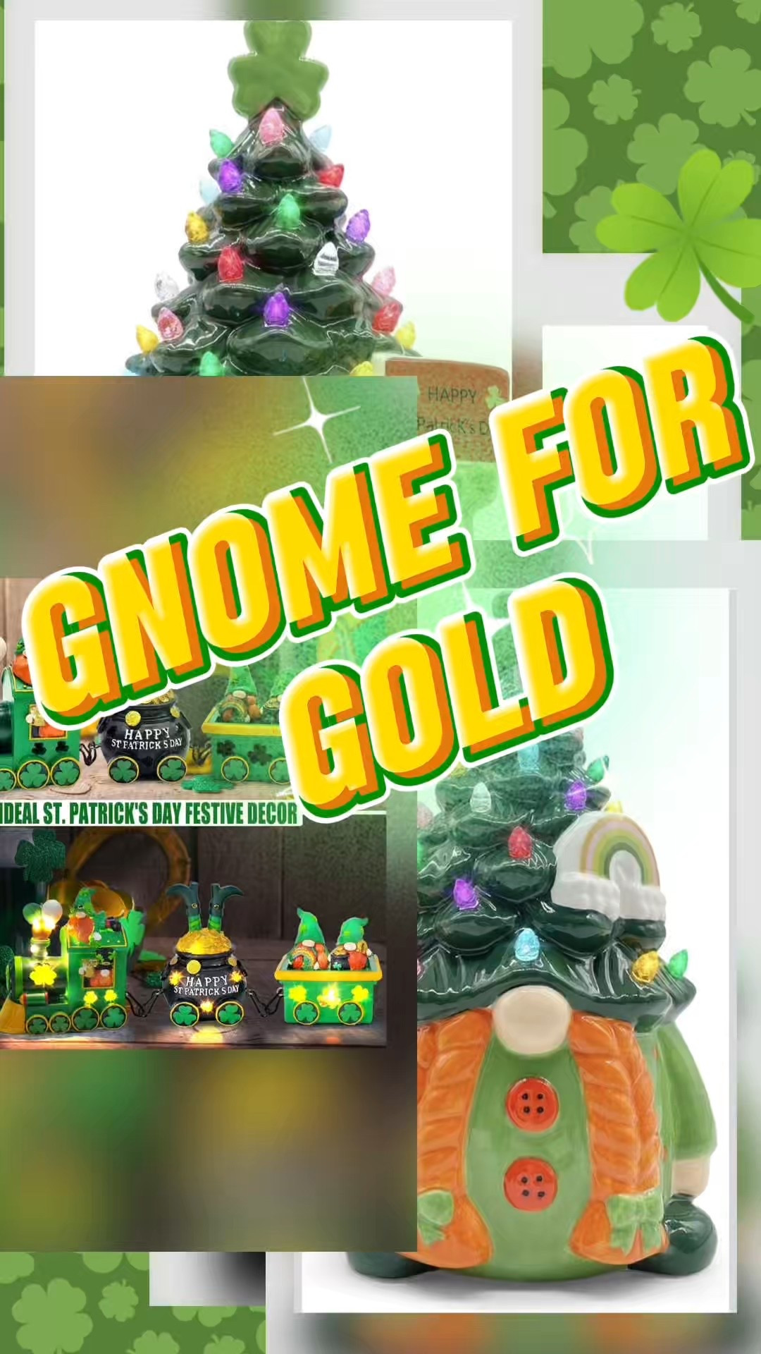 Last of my gnome series… and these light-up cuties bring all the lucky vibes. 

Grab yours before they sham-rock right off the shelves and enjoy a little sparkle at home!

#StPatricksDayDecor
#HolidayHome
#GnomeDecor
#SeasonalDecor
#LuckyVibes

#LTKSeasonal #LTKHome