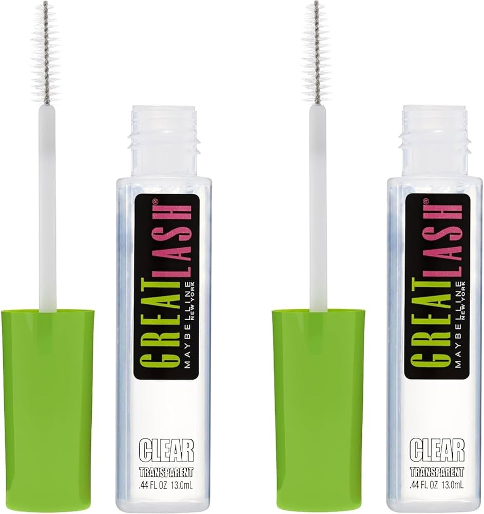 Maybelline Great Lash Clear Mascara, Conditioning Formula for Lashes and Eyebrows for a Natural E... | Amazon (US)