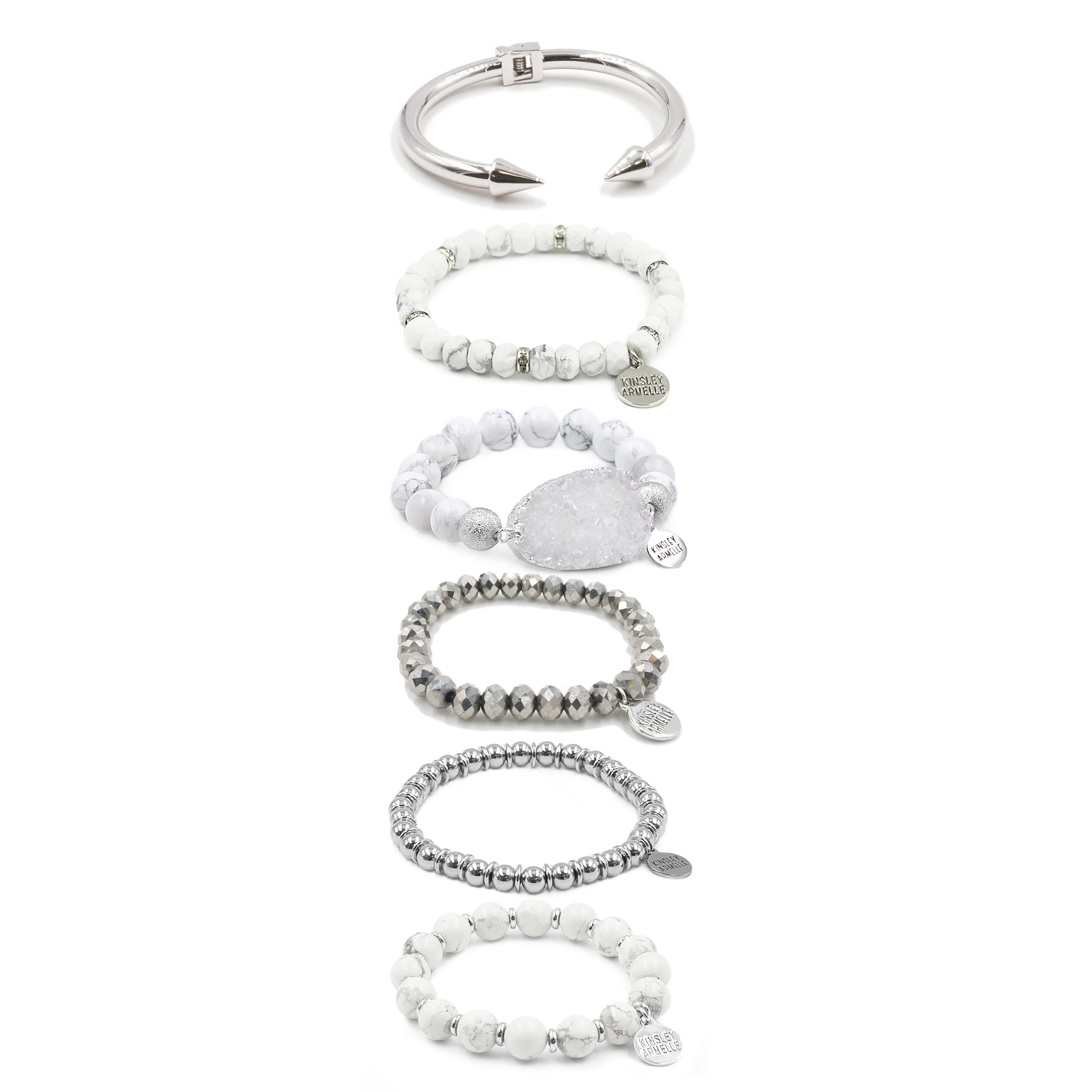Gleam Bracelet Stack | Kinsley Armelle