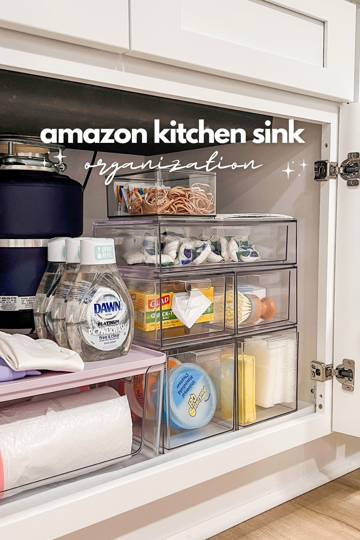 Amazon kitchen sink organization | small space solutions | affordable under the sink storage | organized home 🏠 



#LTKhome #LTKxPrime #LTKfindsunder50