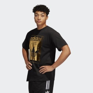 adidas SST Tongue Label Tee - Black | adidas US | adidas (US)