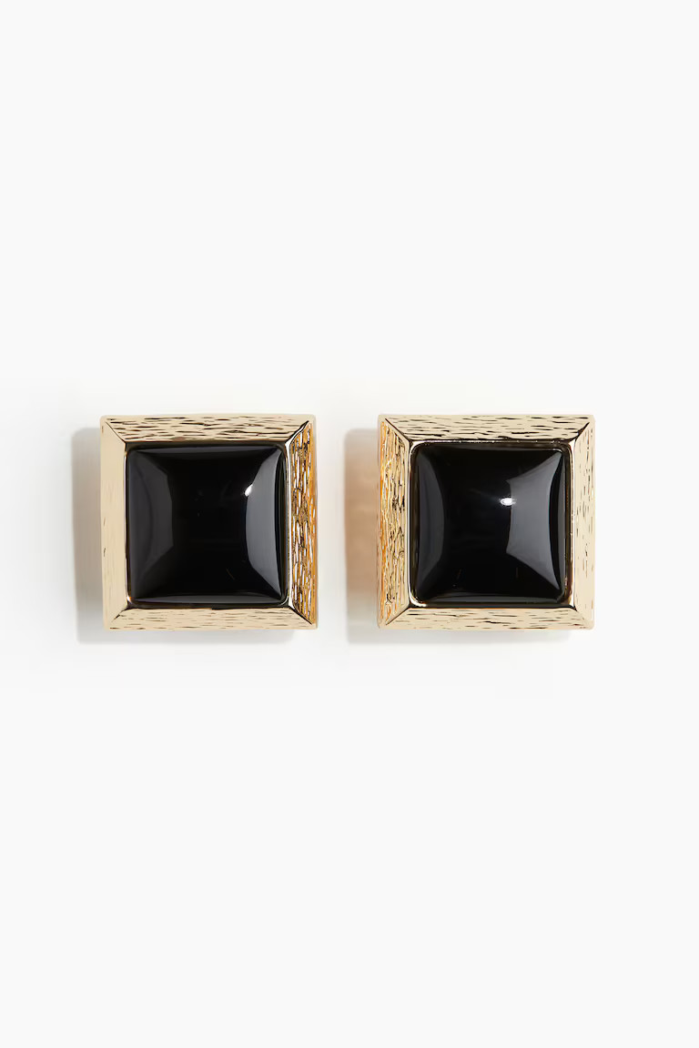 Square clip earrings | H&M (UK, MY, IN, SG, PH, TW, HK)