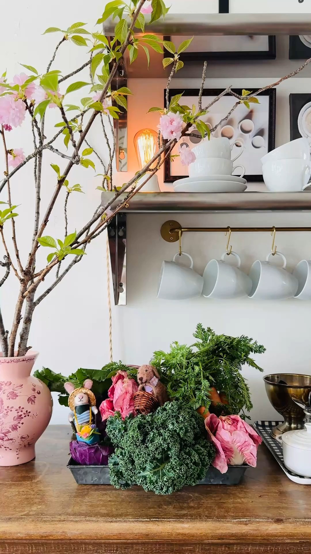 I made this adorable Easter centerpiece using Terrain's felt critters, Habit + Form trays and things from the produce department! 

#LTKSeasonal #LTKHome #LTKParties