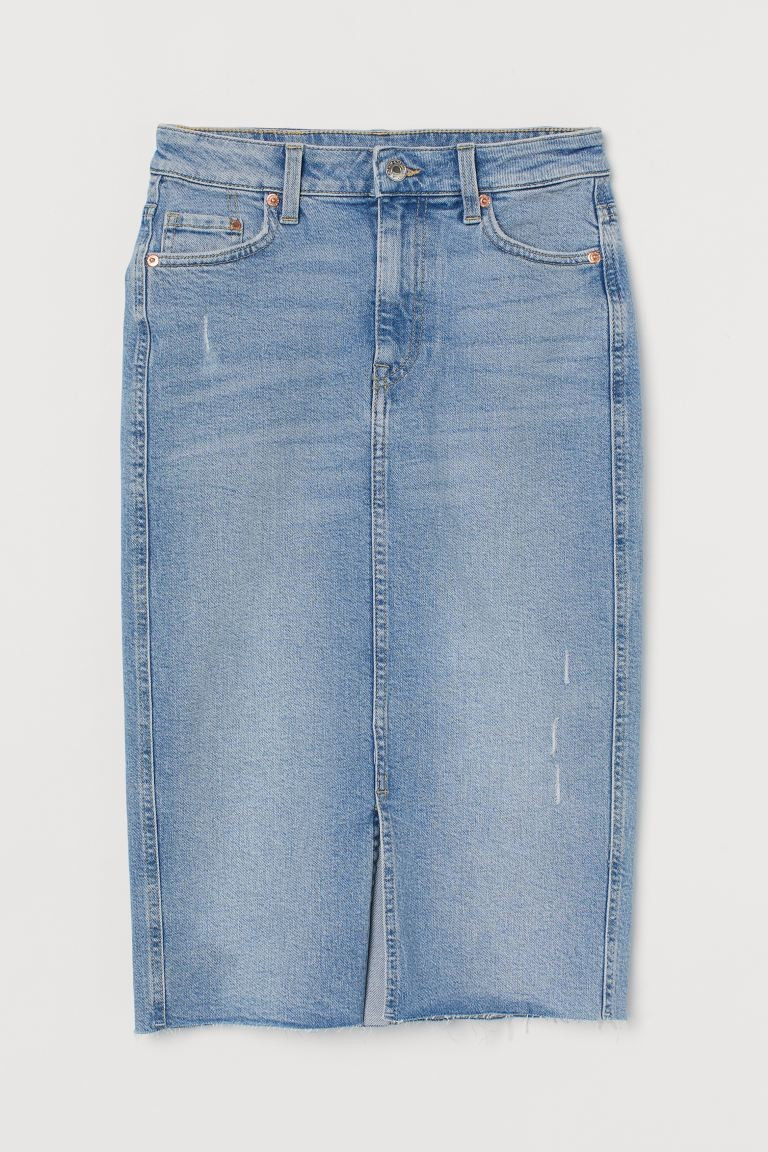 Denim Pencil Skirt | H&M (US + CA)