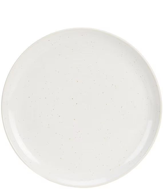 Simplicity Speckled White Dinner Plate | Dillard's