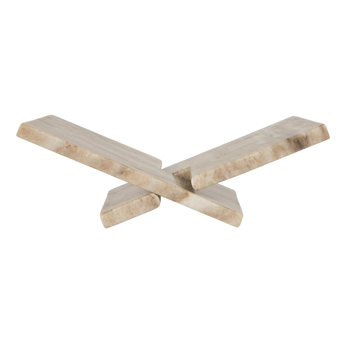 Noya Decorative Marble Book Holder, Coastal Sands | Wayfair North America