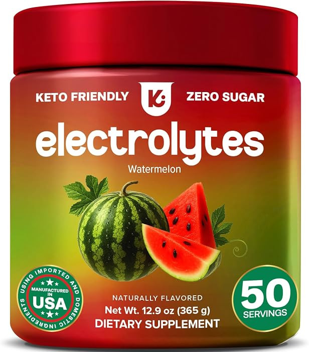 Keppi Electrolytes Powder \u2013 Watermelon Flavor \u2013 50 Servings \u2013 Electrolytes Powder ... | Amazon (US)