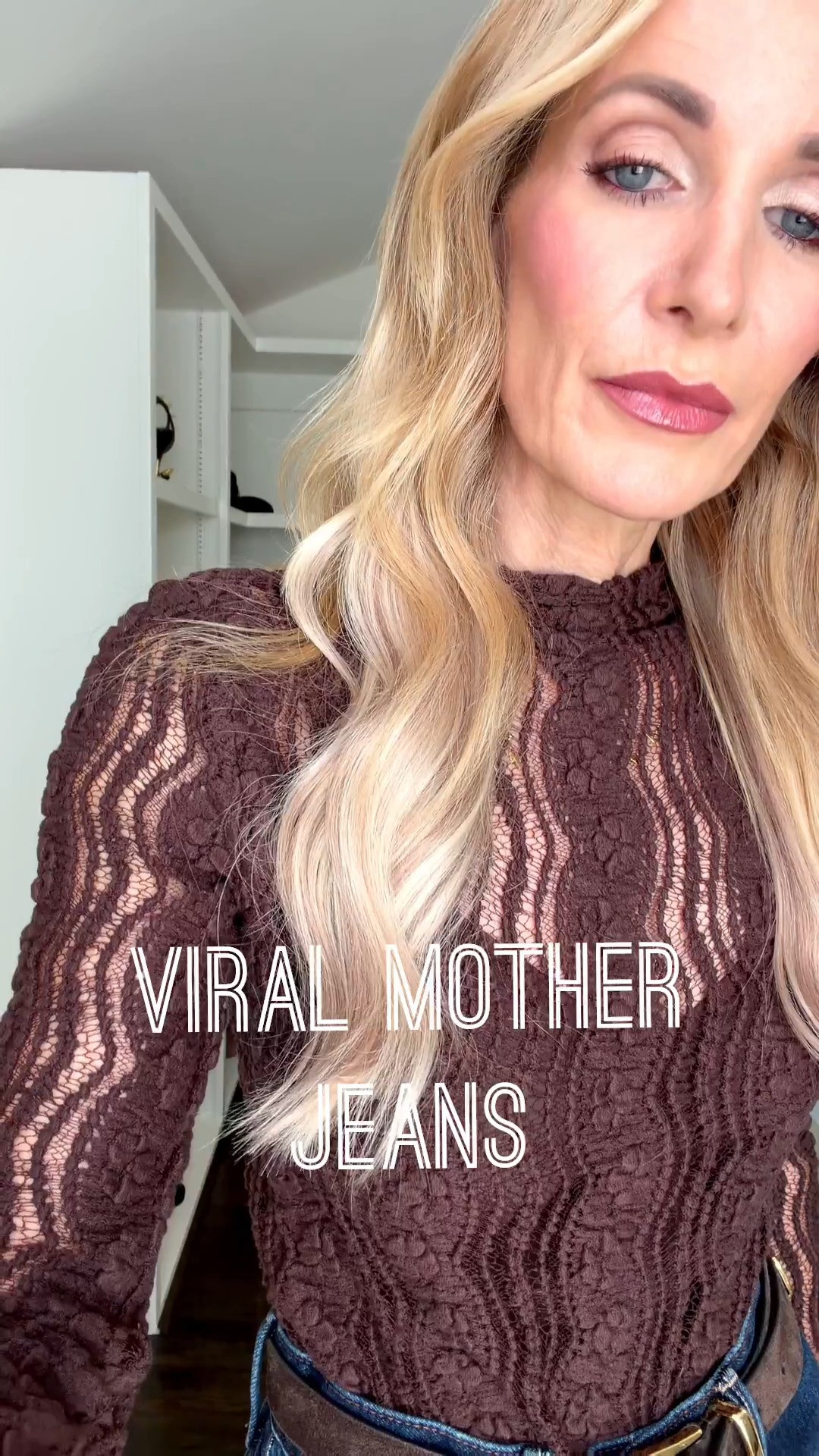 I’m giving my honest review of the viral MOTHER Lemon Twist jeans—and I really like them! They’re high-waisted with a dark wash and an exaggerated wide leg, so I styled them with a fitted sheer LOFT top, a belt, and pointy-toe shoes to elongate the look. I’m wearing a size 24 in the jeans and an XS in the top. #MotherJeans #LemonTwistJeans #WideLegJeans #DarkWashDenim #SheerTop #FallOutfit #WomenOver40Style 

#LTKOver40#LTKSeasonal#LTKOver40 

 

#LTKootd #LTKgrwm