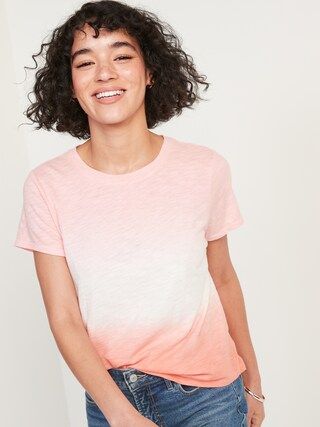 EveryWear Printed Slub-Knit T-Shirt for Women | Old Navy (US)