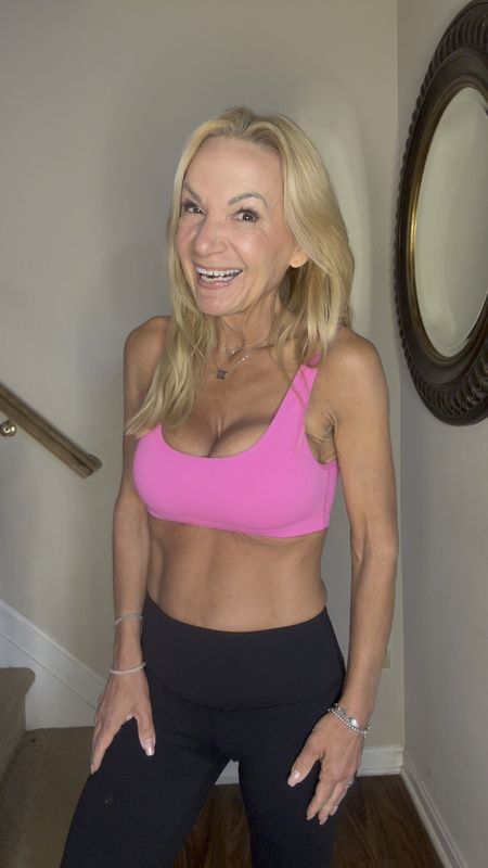 It’s amazing how a new sports bra in a bright color can put a little spring in your step!

Love the buttery feel of this fabric and the great color selection. Can’t wait to wear this with my white tennis skirt!

xoxo
Elizabeth 



#LTKover40 #LTKActive #LTKfitness