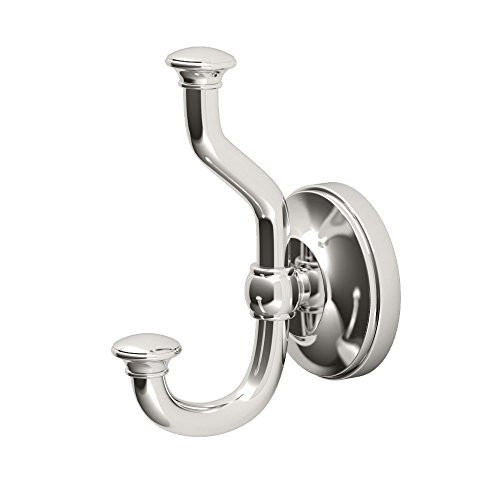 Gatco 4125 Tavern Twin Robe Hook, Polished Nickel | Amazon (US)