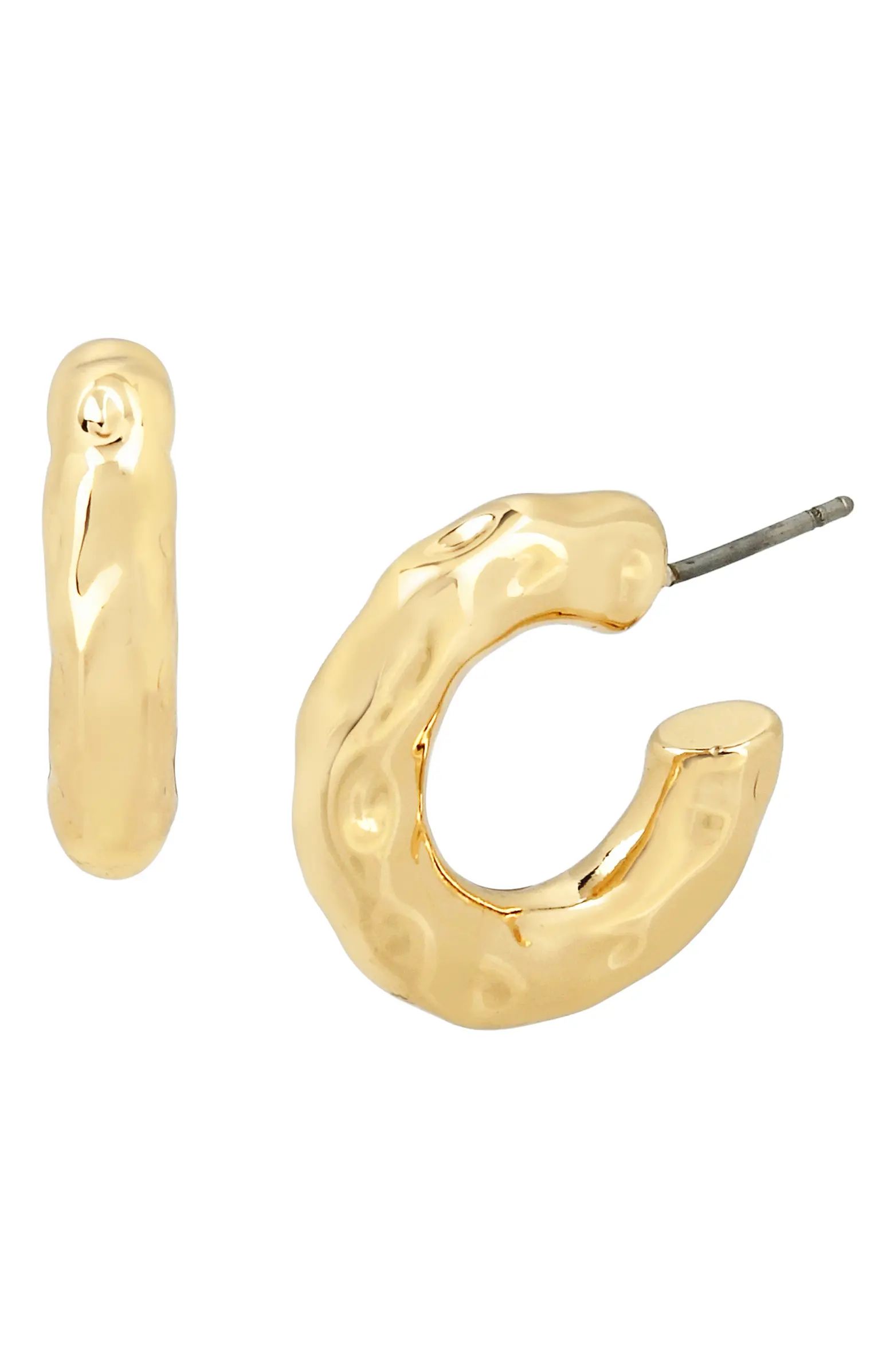 AllSaints Hammered Hoop Earrings | Nordstromrack | Nordstrom Rack