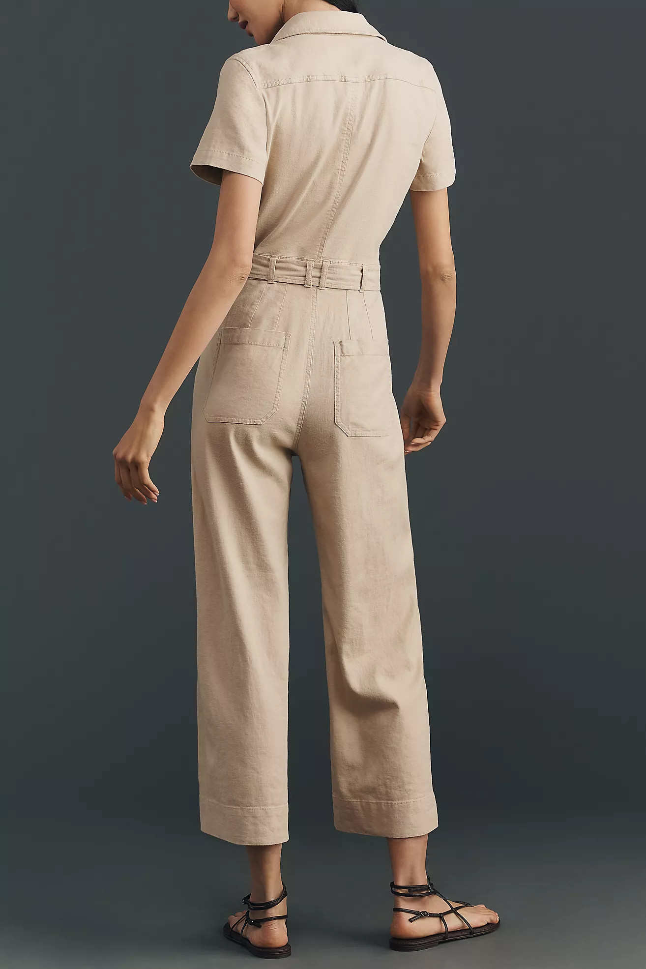 Colette Linen Jumpsuit by Maeve | Anthropologie (US)