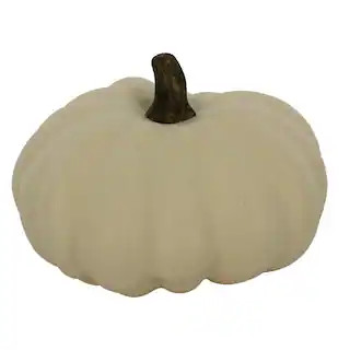 9" Cream Decorative Pumpkin by Ashland® | Michaels | Michaels Stores