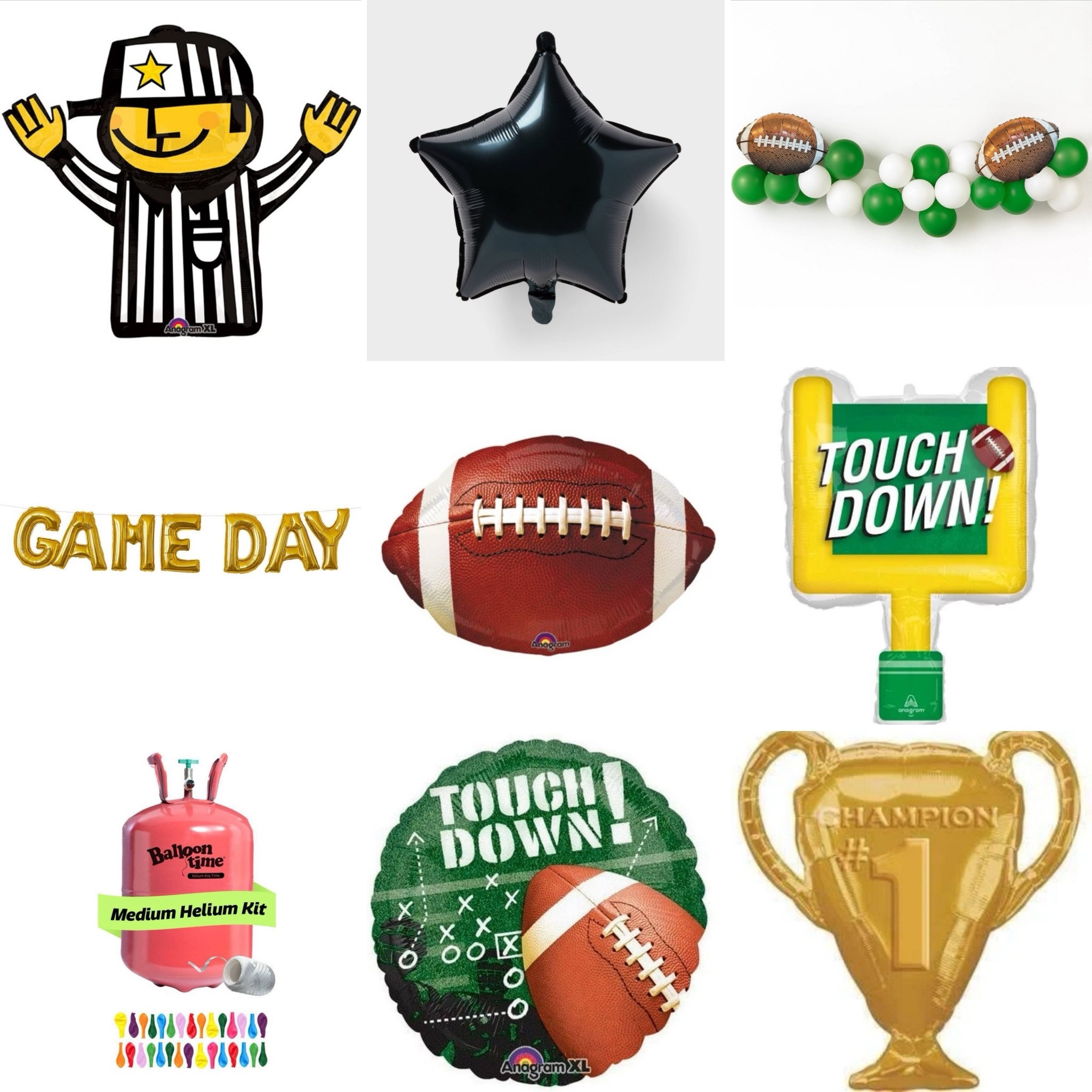Football themed Mylar balloons from Target!! Grab them now for your Super Bowl parties!!

#LTKHome #LTKFindsUnder50