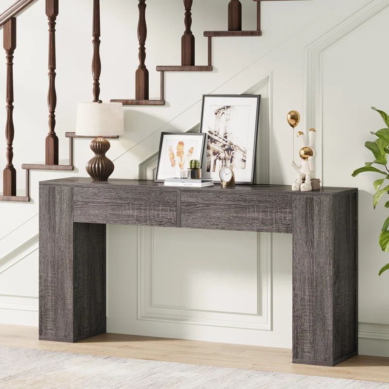 Millwood Pines Diyanna 55.12'' Console Table | Wayfair | Wayfair North America