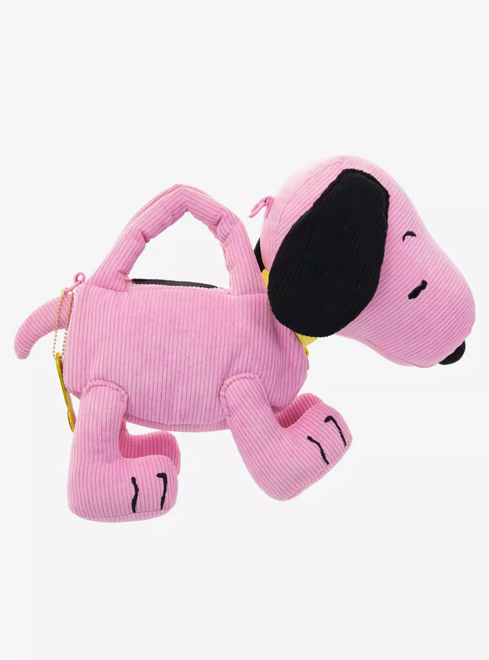 Whatever! Makes You Happy x Peanuts Sherbet Spring Snoopy Figural Corduroy Crossbody Bag | BoxLun... | BoxLunch