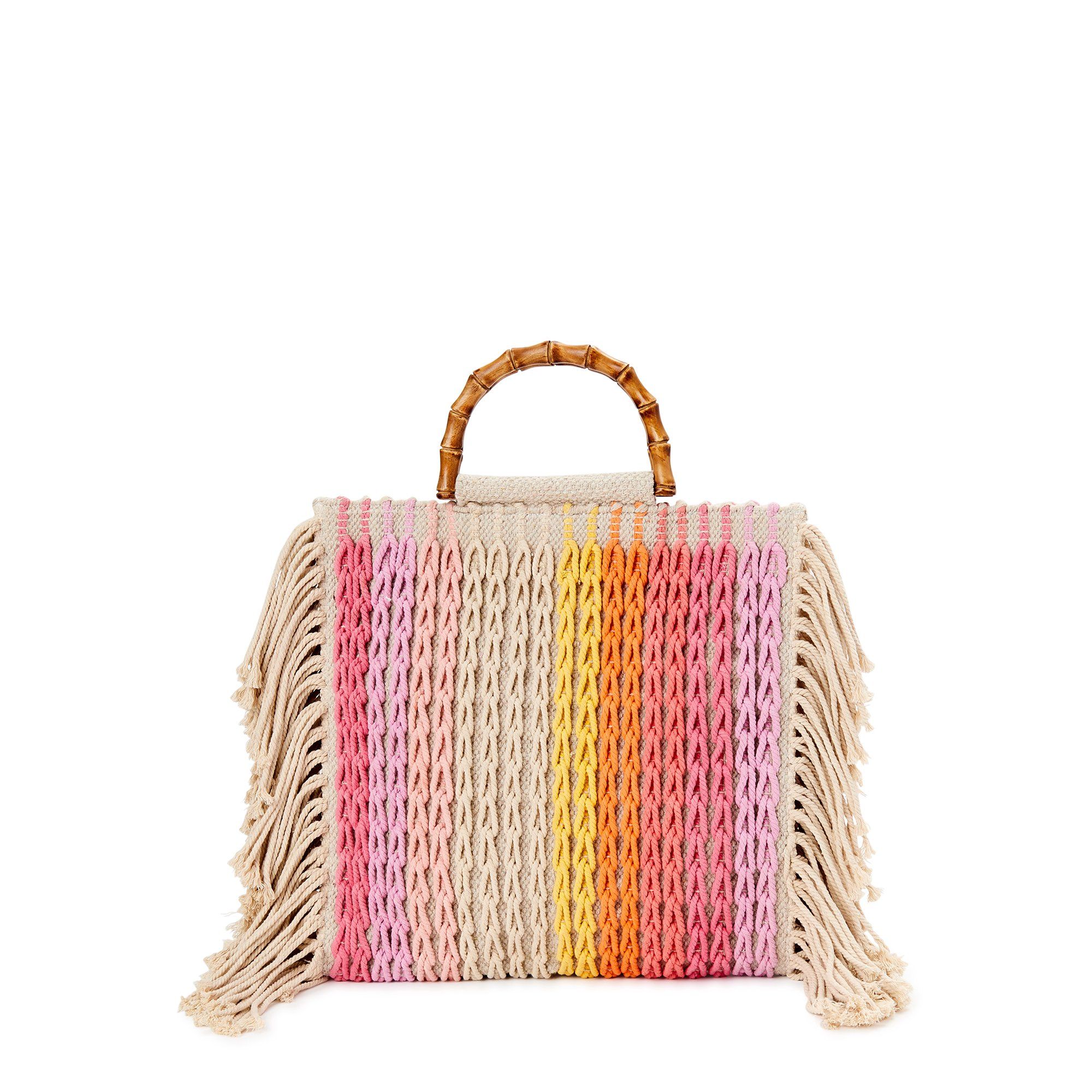 Scoop Fringed Carpet Bag | Walmart (US)