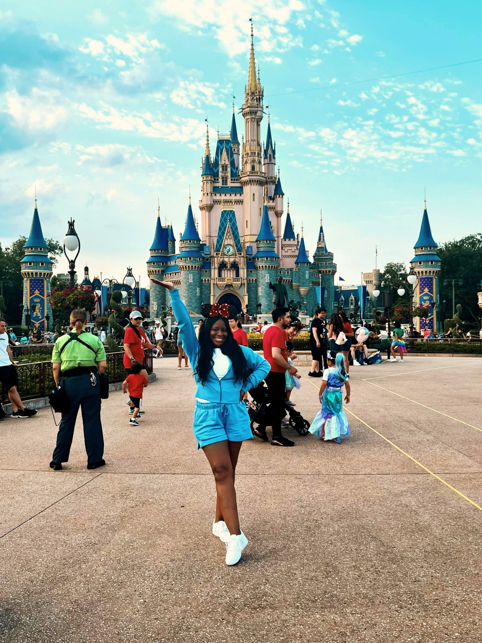 Disney World Vacation OOTD
Hoodie: Size S
Shorts: Size M
Sneakers: Size 6

Matching set // short set // sweatsuit // sweater // hoodie // sneakers // shoes // Mickey ears // Minnie ears // travel outfitt

#LTKTravel #LTKFitness #LTKActive