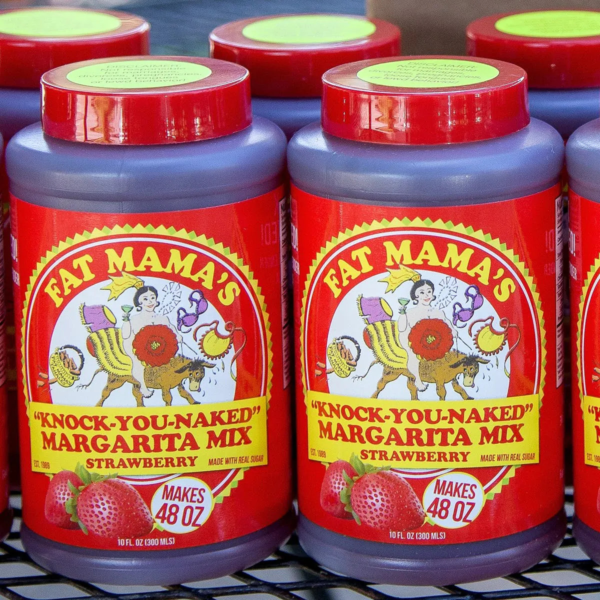 "Knock-You-Naked" Strawberry Margarita Mix by Fat Mama's Tamales | Goldbelly | Goldbelly