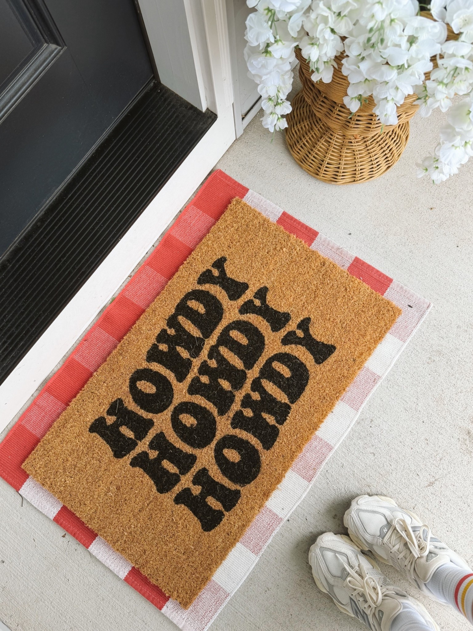 Fake flowers. Real welcome. 

#porchdecor

#LTKSeasonal #LTKHome