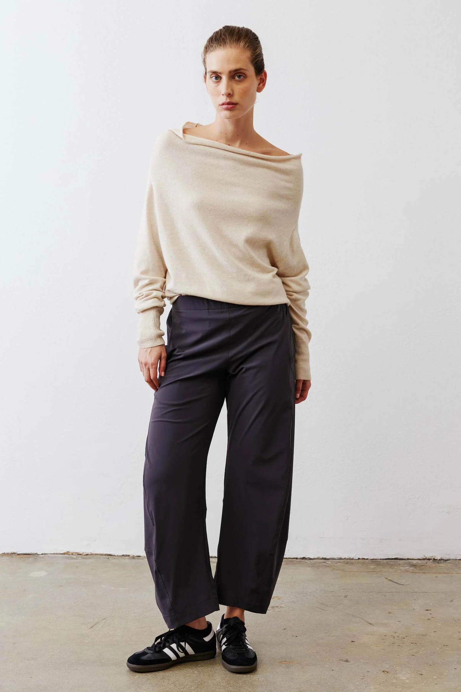 On The Loose Graphite Pants | Gray Work Pants - Ruti | Ruti