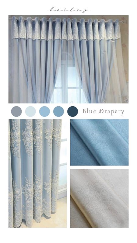 Blue drapery inspiration for your home refresh. 🔹🩵🛋️👩🏼‍🔧

I am getting ready to move into a new apartment, & I am gathering ideas from Amazon and other great online shops for window treatments.

Blue is serene & stunning!

#LTKstyletip #LTKhome #LTKU