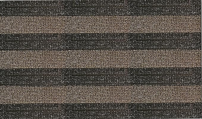 CLEAN MACHINE 10376916 Astroturf Dirt Trapper Doormat, 35.5" x 59.5", Patio Stripe Desert Taupe | Amazon (US)