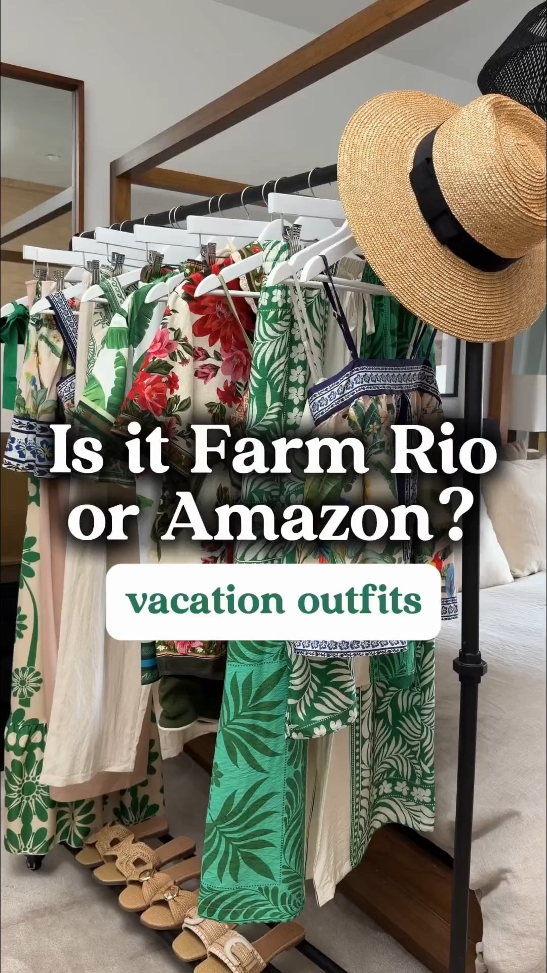 Is it farm rio or amazon? Vacation outfits