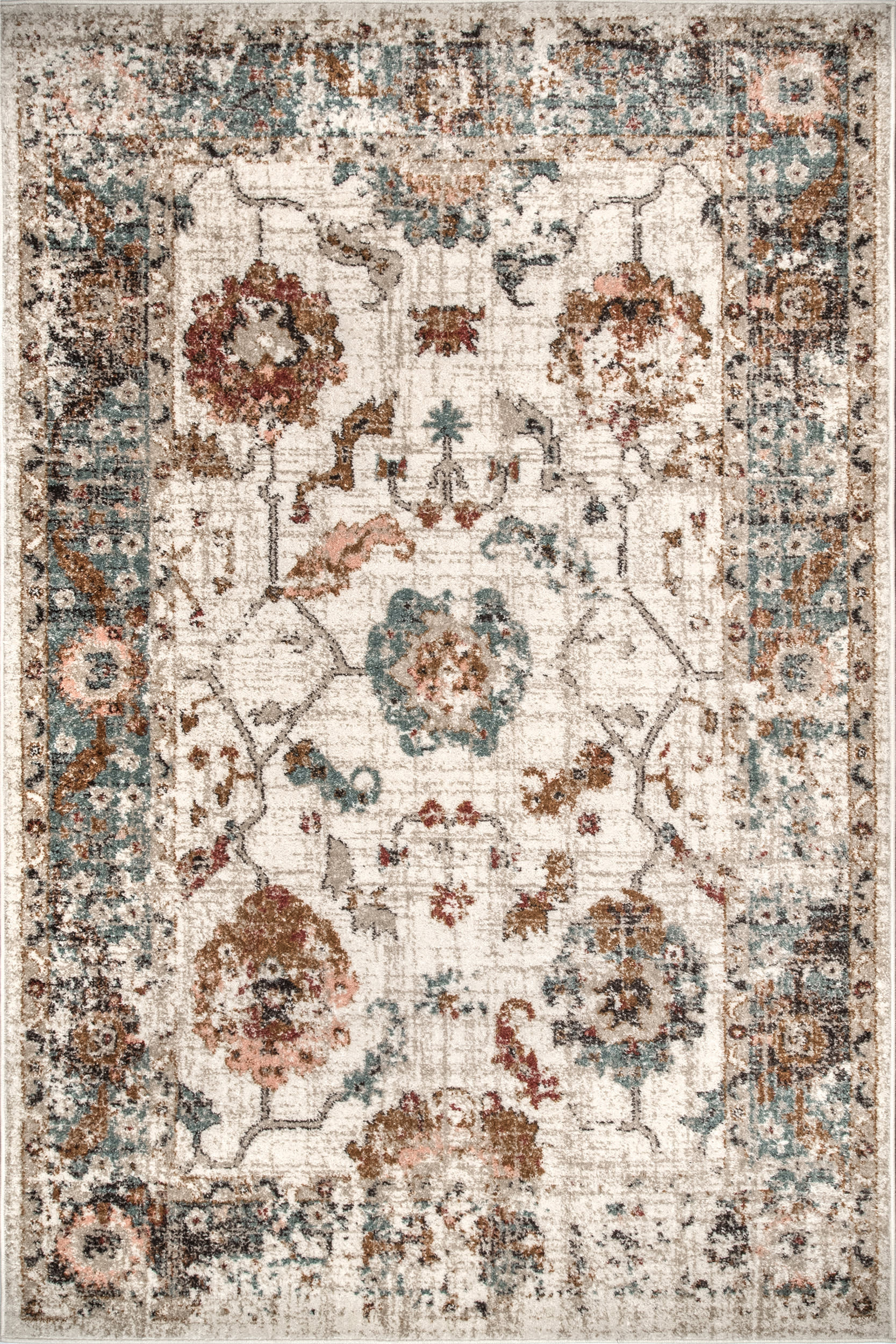 Beige Vintage Autumn 10' x 14' rug | Rugs USA