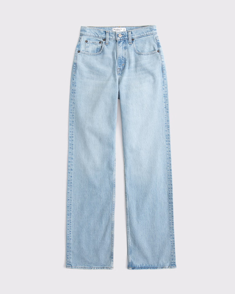 High Rise 90s Relaxed Jean | Abercrombie & Fitch (US)