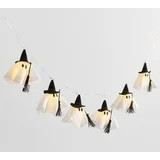 Lit Witch Ghost String Lights - 6FT Halloween Decoration with 6 Glowing Fabric Mini Ghost - Batte... | Walmart (US)