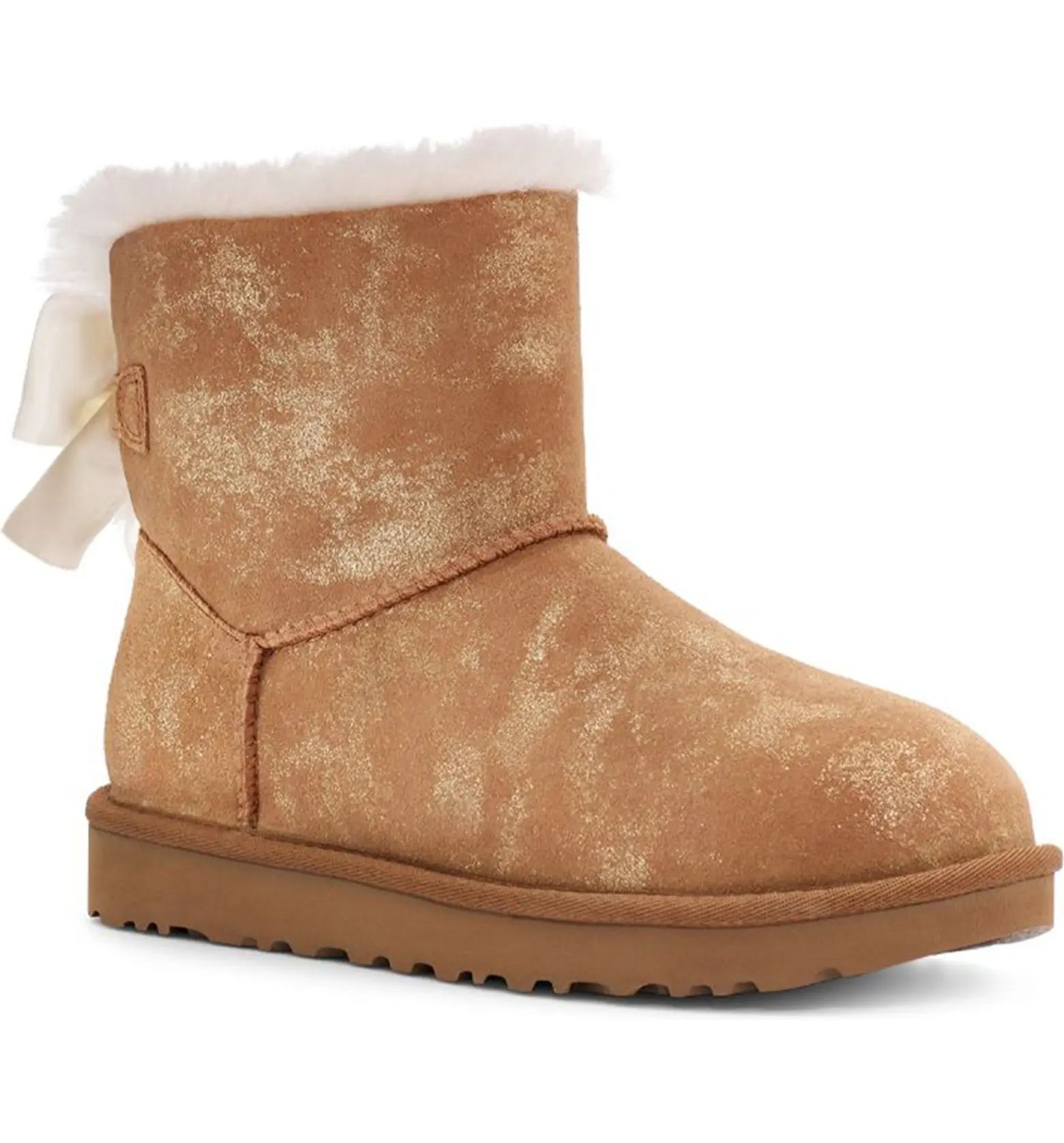 Mini Bailey Bow Glimmer Boot | Nordstrom Rack