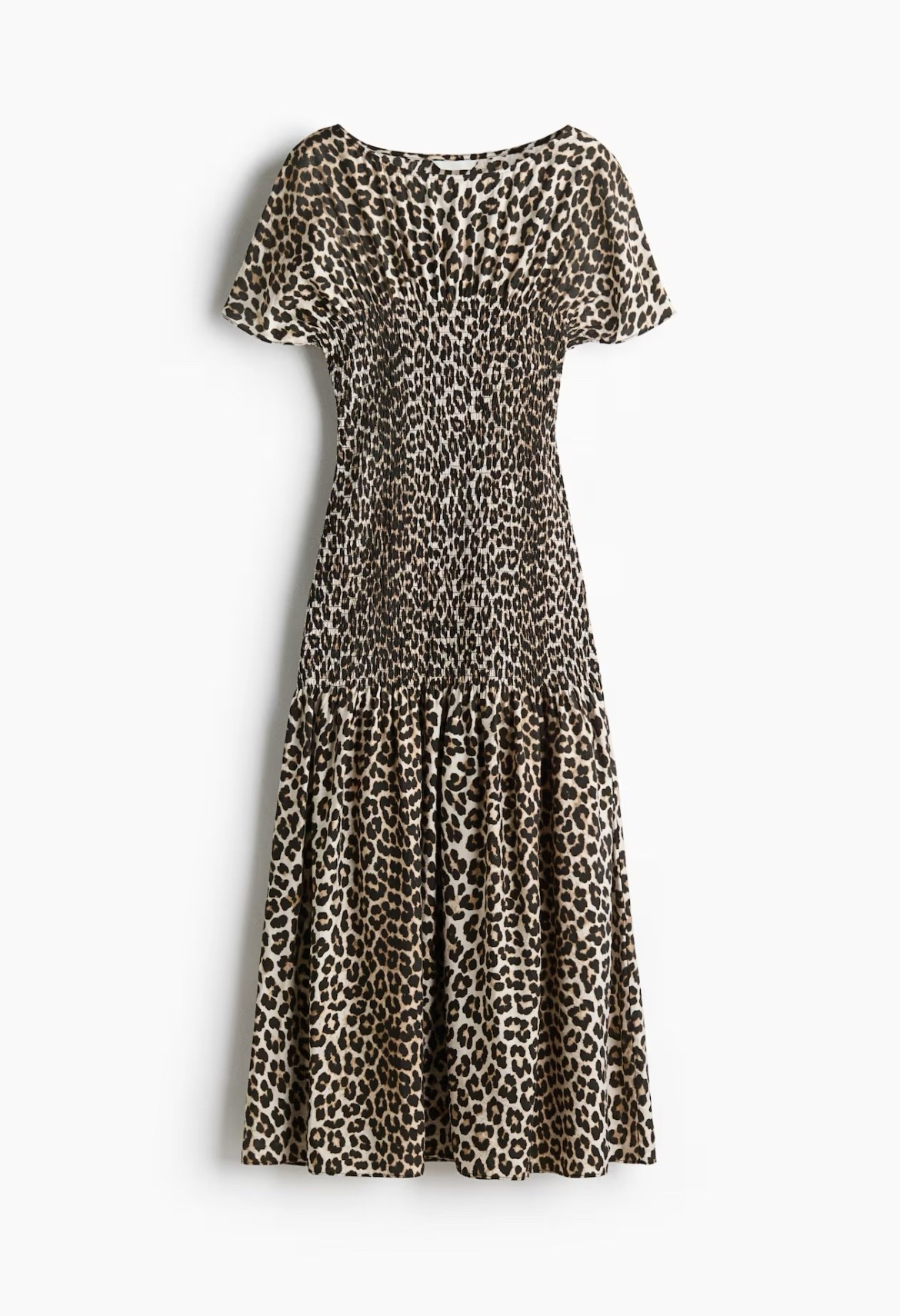 Smocked leopard print maxi dress 

#LTKSeasonal